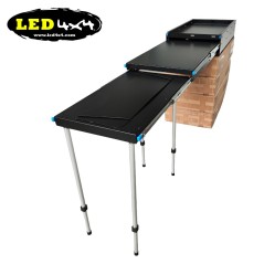 Mobila Bucătărie camping glisant Offroad din aluminiu - BBQCAJ - Led4x4