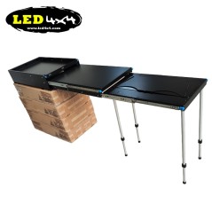 Meble Kuchnia kemping suwak Offroad z aluminium - BBQCAJ - Led4x4