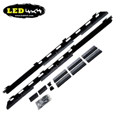 Appuis pour galerie de toit 220x142cm pour Jeep Wrangler JK 4 portes - SB-JK - Led4x4