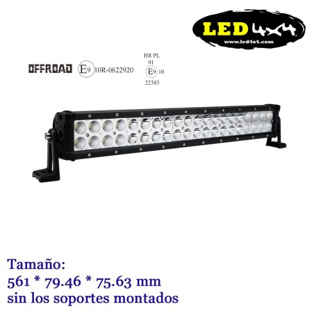 CREE LED-Stäbe 120W Gerade 22" Langstrecken - 1201 - Led4x4