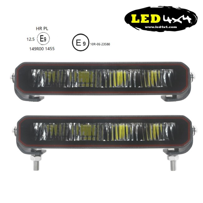 Conjunto de 2 barras LED de longo alcance APROVADAS 40W HR 12,5