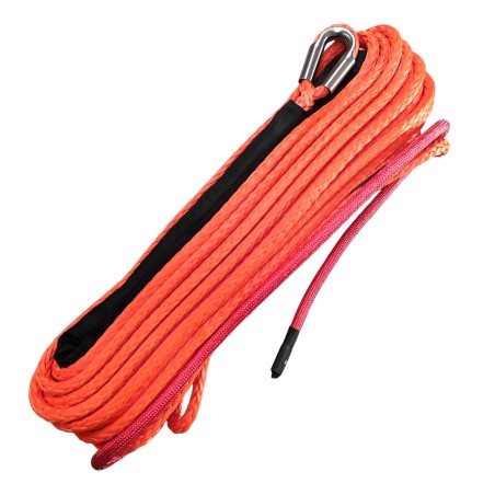 Cable di plasma 10 mm x 27m arancione Offroad per Verricello