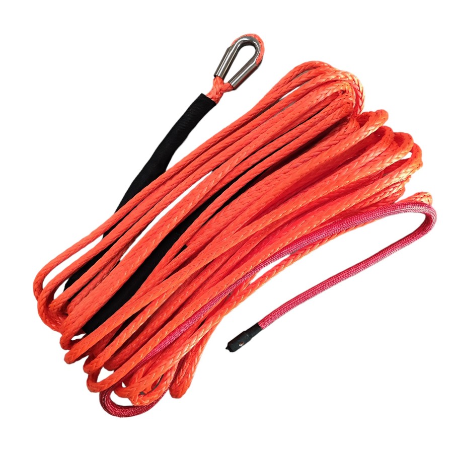 Cable de plasma 10mm x 27m naranja OFFROAD para Cabrestante