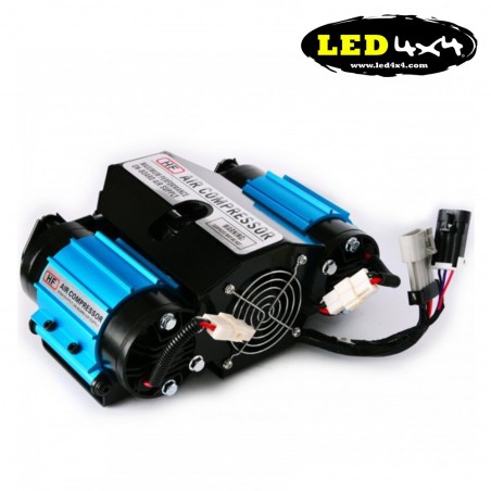 Compressor de dois motores HF 24 V para bloqueios e inflações de pneus