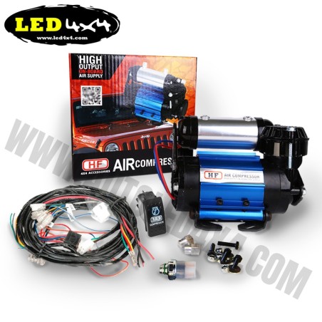 Compressor de ar de 24 V para Bloqueio diferencial HF - COMP-HF-24V - Led4x4