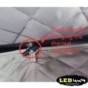 Isolation thermique intérieure pour les magasins de plafond Offroad