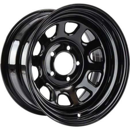 Llanta metal OFF-ROAD Daytona negra 8x16 5x114,3 ET-25 - JEEP81625 - Led4x4
