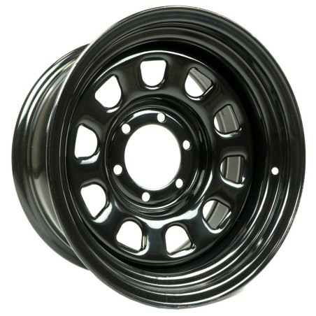 Llanta metal OFF-ROAD Daytona negra 8x16 6x139,7 ET-25 - 81625 - Led4x4