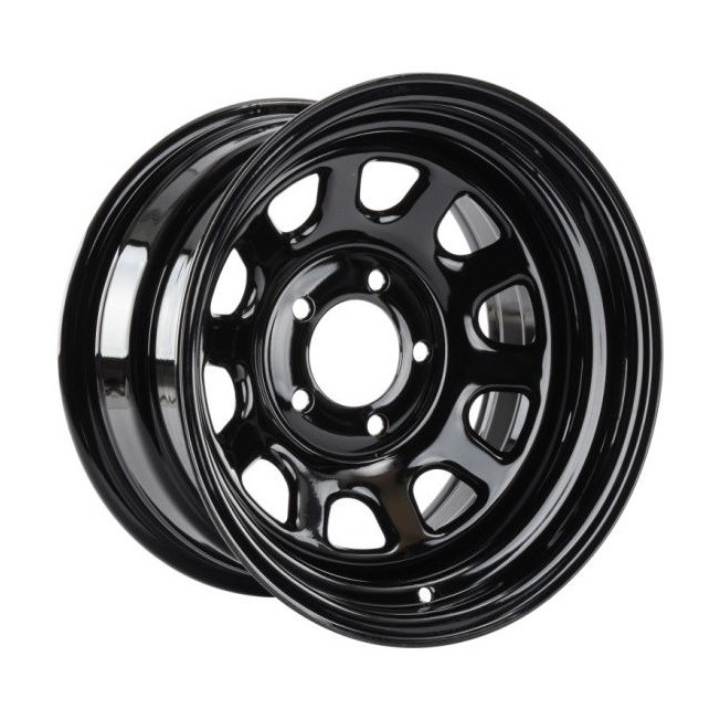 Llanta metal OFF-ROAD Daytona negra 7x16 5x139,7 ET-20 - SUZ71620 - Led4x4
