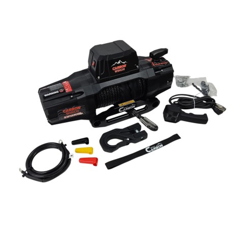 Cabrestante CARBON WINCH ZTI 13.500 LBS 12V