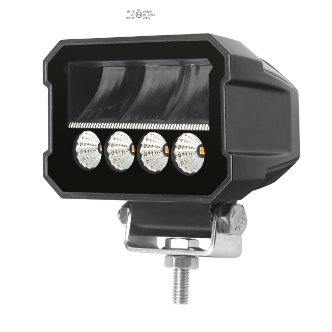 Lumière LED 30W long homologue HR 10 + lumière d'urgence R65