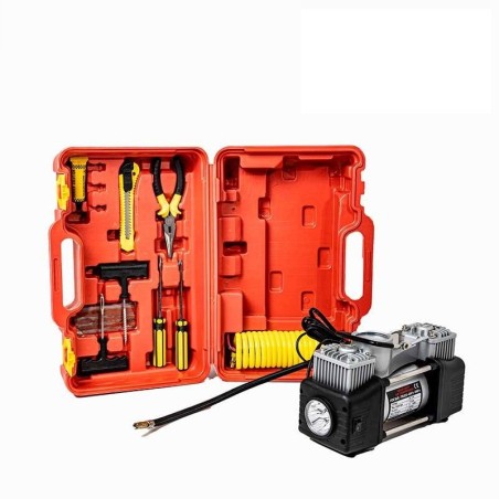 Compressor de ar 12V com kit de pintura OFFROAD