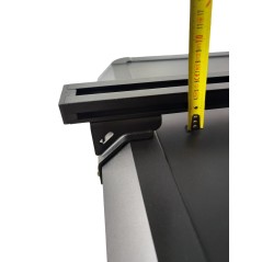 Set 2 Racks Dachzelt Offroad Aluminium 130 (cm) - RACK-TENT130 - Led4x4