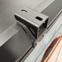 Conjunto de 2 racks Tenda de tejadilho Offroad Alumínio 130 (cm) - RACK-TENT130 - Led4x4