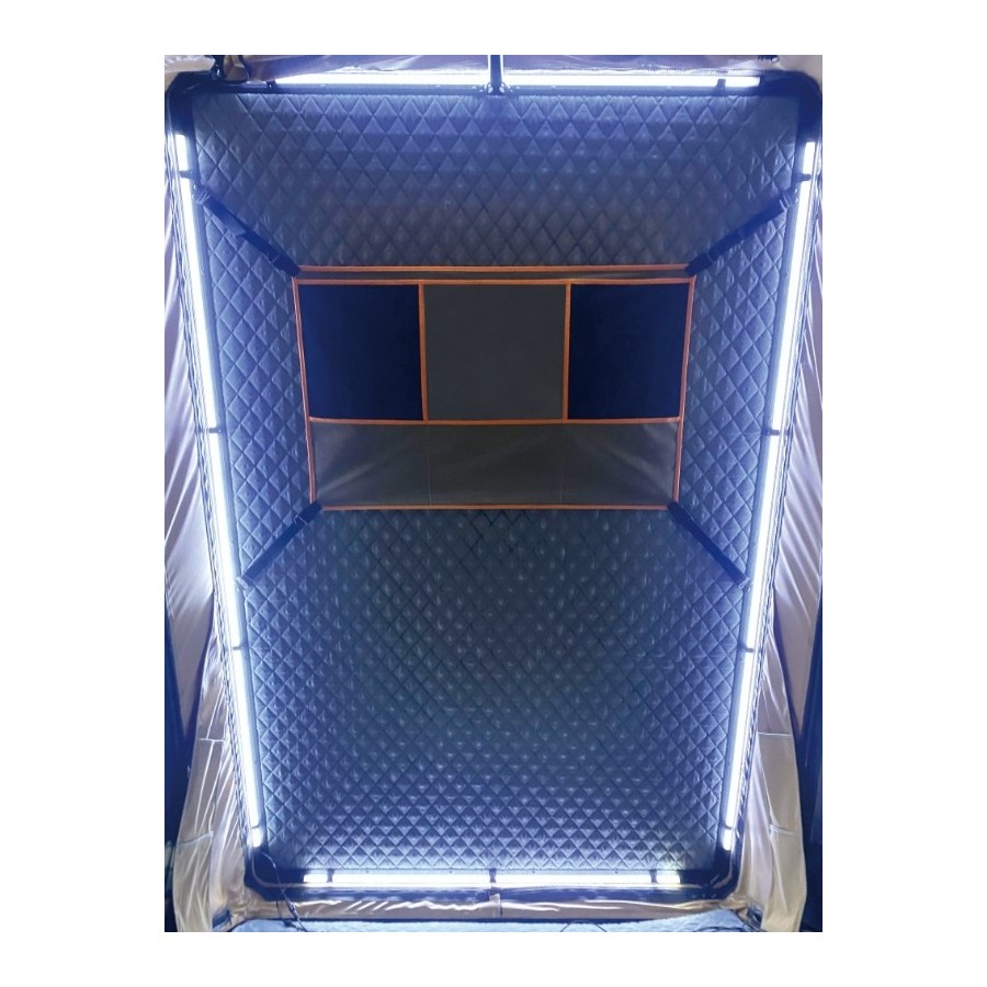 Triple color LED strips for roof tent Offroad 145cm aluminum