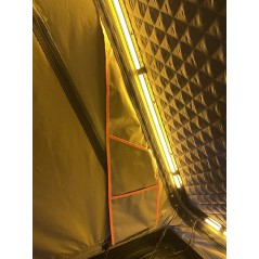 Triple color LED strips for roof tent Offroad 145cm aluminum - LED-TENT145 - Led4x4