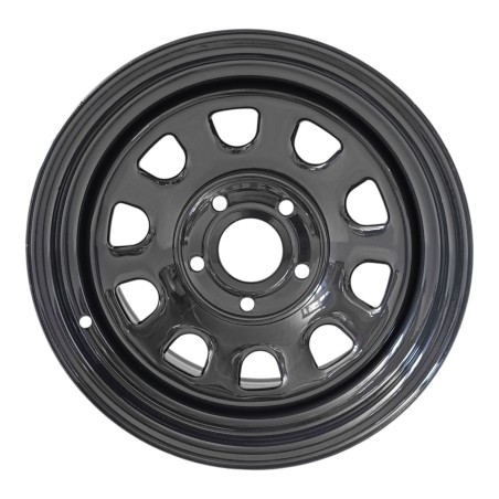 Llanta metal OFF-ROAD Daytona negra 8x16 5x127 ET+10 - WJ81610 - Led4x4