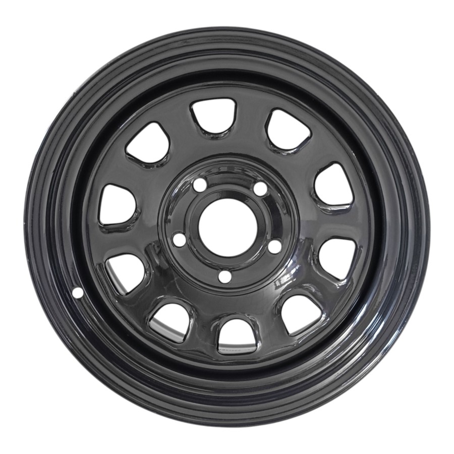 Llanta metal OFF-ROAD Daytona negra 8x16 5x127 ET+10 Llanta metal OFF-ROAD Daytona negra 8x16 5x127 ET+10