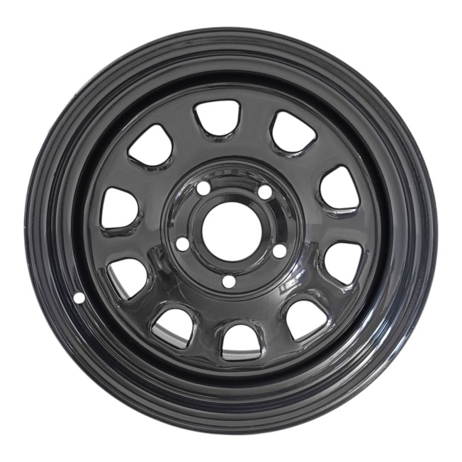 Llanta metal OFF-ROAD Daytona negra 8x16 5x127 ET+10 - WJ81610 - Led4x4