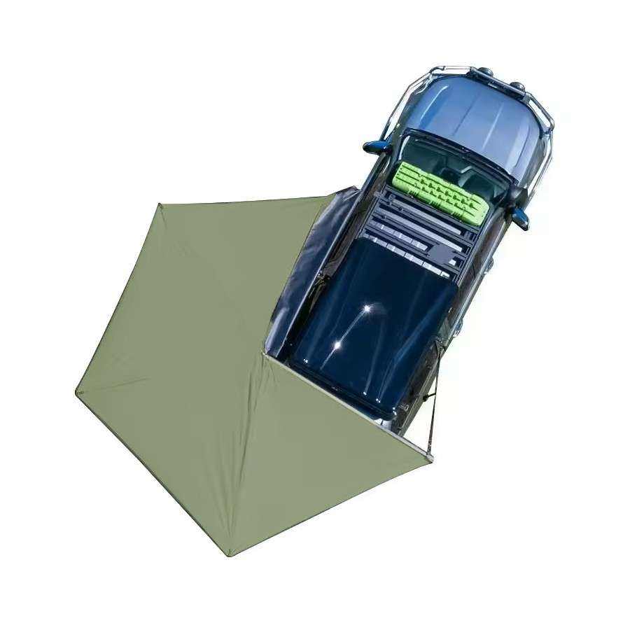 Toldo lateral com 270º Overland LED Luz (2.0m) Premium Verde Toldo lateral com 270º Overland LED Luz (2.0m) Premium Verde