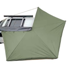 Awning-ul lateral cu lumină LED de 270 ° (2,0 m) Premium verde - 2M-TOL-270-GREEN-LED - Led4x4