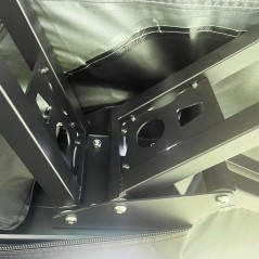 Awning-ul lateral cu lumină LED de 270 ° (2,0 m) Premium verde - 2M-TOL-270-GREEN-LED - Led4x4