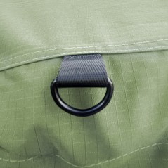 Auvent côte avec 270º de la lumière verte de la lumière verte (2,0 m) - 2M-TOL-270-GREEN-LED - Led4x4