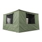 Fechamento toldo 270º Overland (2.0m) Premium Verde