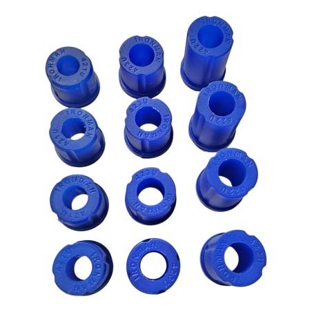 Kit Casquillos Poliuretano Nissan Patrol eje trasero ballestas