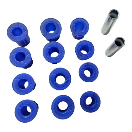 Kit Casquillos Poliuretano Mitsubishi Montero ML L200 suspensión trasera