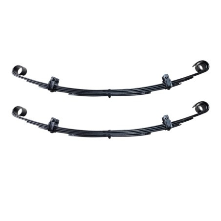 Par de ballestas delanteras +5cm Suzuki SJ y Samurai - SUZ001B - Led4x4