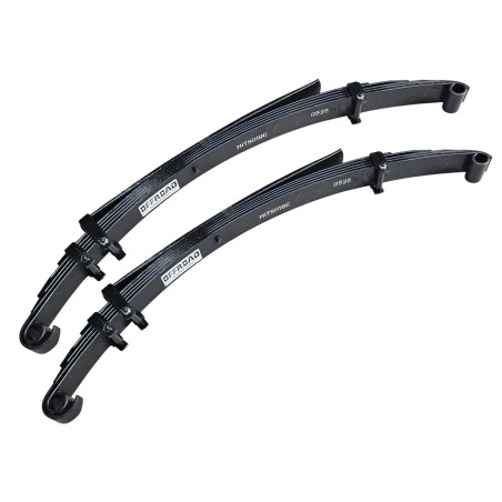 Par de ballestas traseras +5cm Mitsubishi Montero 1, L200 - MITS018C - Led4x4