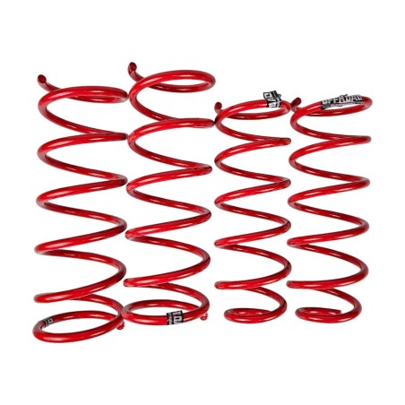 Kit completo muelles rojos OFFROAD +5cm Nissan Patrol GR Y60 corto - MUE009 - Led4x4