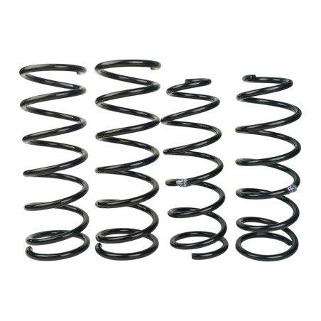 Kit Completo Muelle Suspensión OFFROAD Nissan Patrol GR Y60/Y61 +5cm carga - MUE021-022-NEGRO - Led4x4