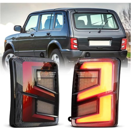 Luces traseras led homologados Lada Niva - SONFA008 - Led4x4