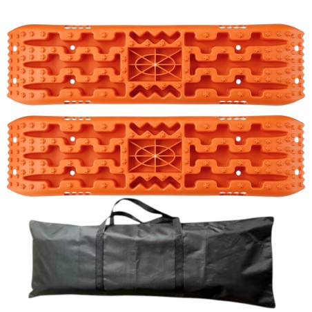 Planchas de Desatascado + Bolsa de Transporte + Base para Gato Gato Farm-Jack (Naranjas) - RECOVERY-BOARD-ORANGE - Led4x4