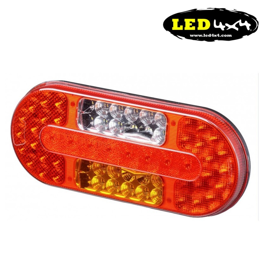 Feu arrière LED 6 fonctions Homologué GAUCHE Feu arrière LED 6 fonctions Homologué GAUCHE