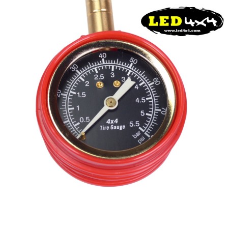 Disinflatore rapido con manometro e custodia