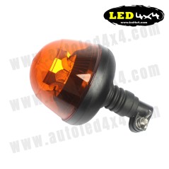 Faro rotativo / destellante led base flexible 7 funciones Homologado R65/R10 12/24V - Z-W09P - Led4x4