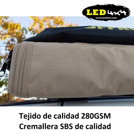 Toldo lateral 2 m ancho x 2.5 m OFFROAD